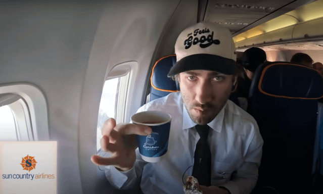 To make the rating, the YouTuber traveled to all US airlines

